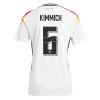 Maillot de Supporter Allemagne Kimmich 6 Domicile Euro 2024 Pour Femme